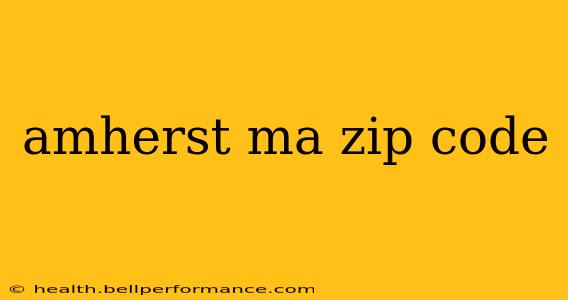 amherst ma zip code
